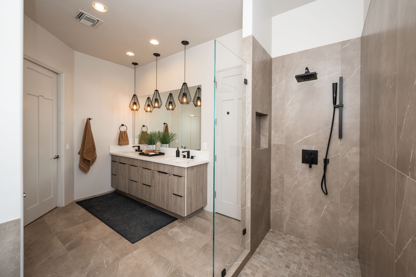 walk-in shower